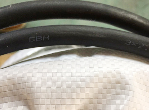 SBH型無線電裝置用電纜